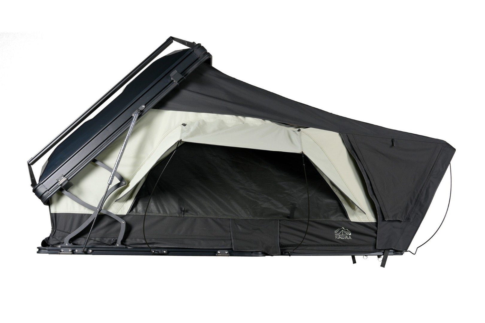 Roof tent FjällVila UppVärme side view