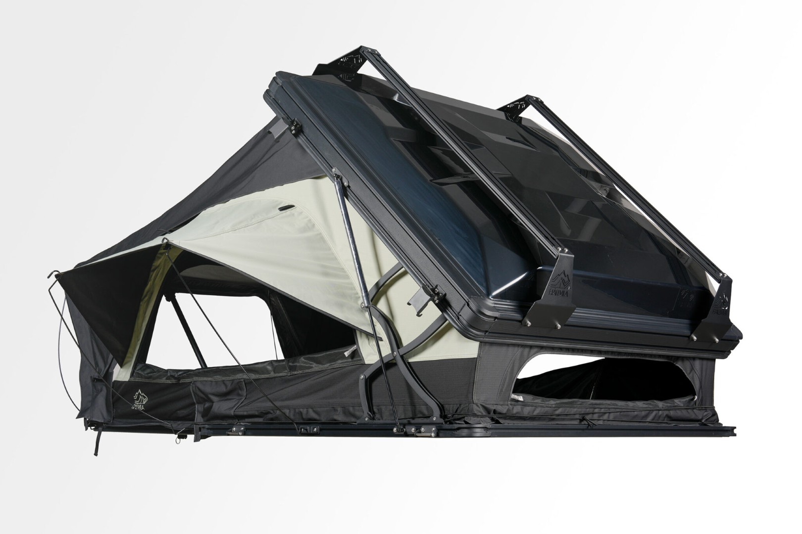 roof tent sloping view Fjällvila UppVärme