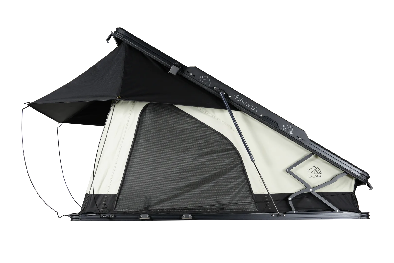 Fjällvila UppTäcka 2-person hardshell rooftop tent - cloud dancer