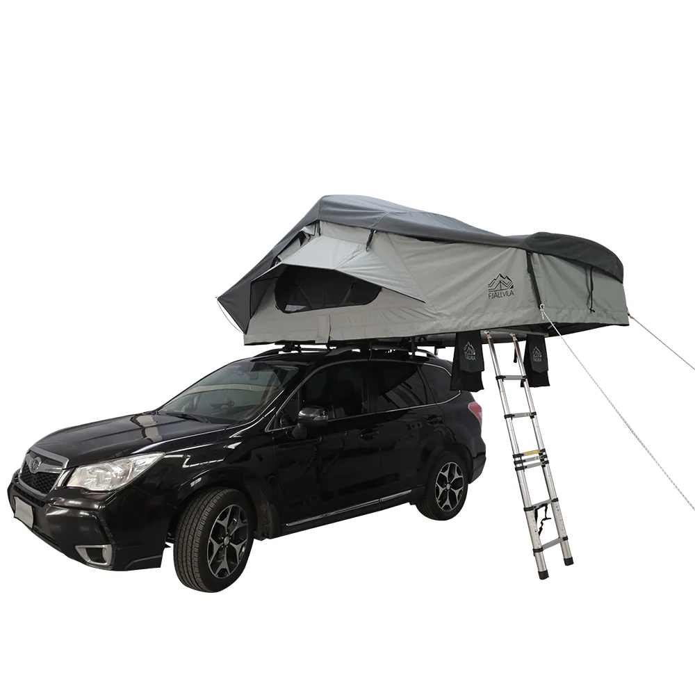 FjällVila UppLöv 140L Softcover Roof Tent Little-grey