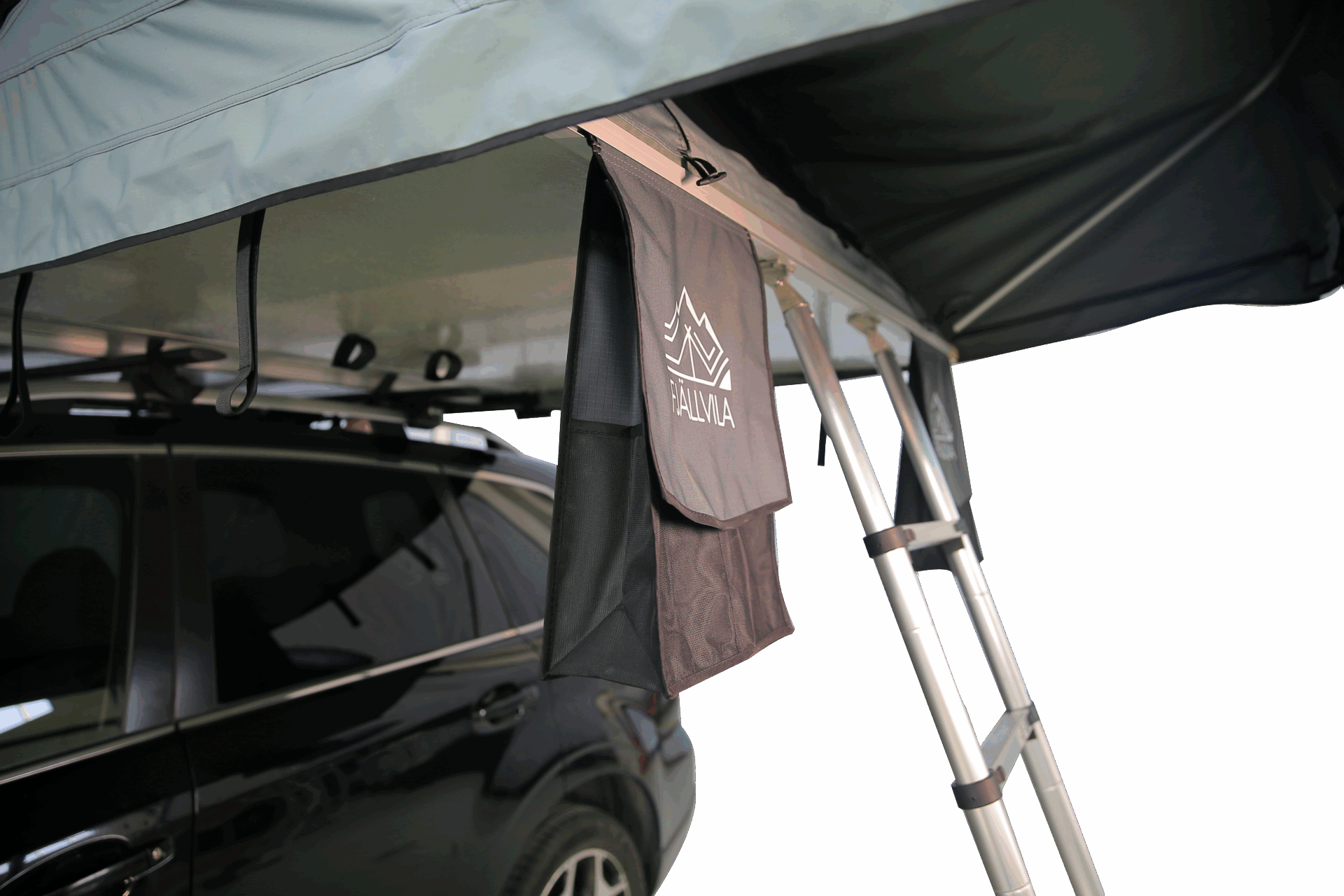 FjällVila UppLöv 190L Softcover Roof Tent Little-grey