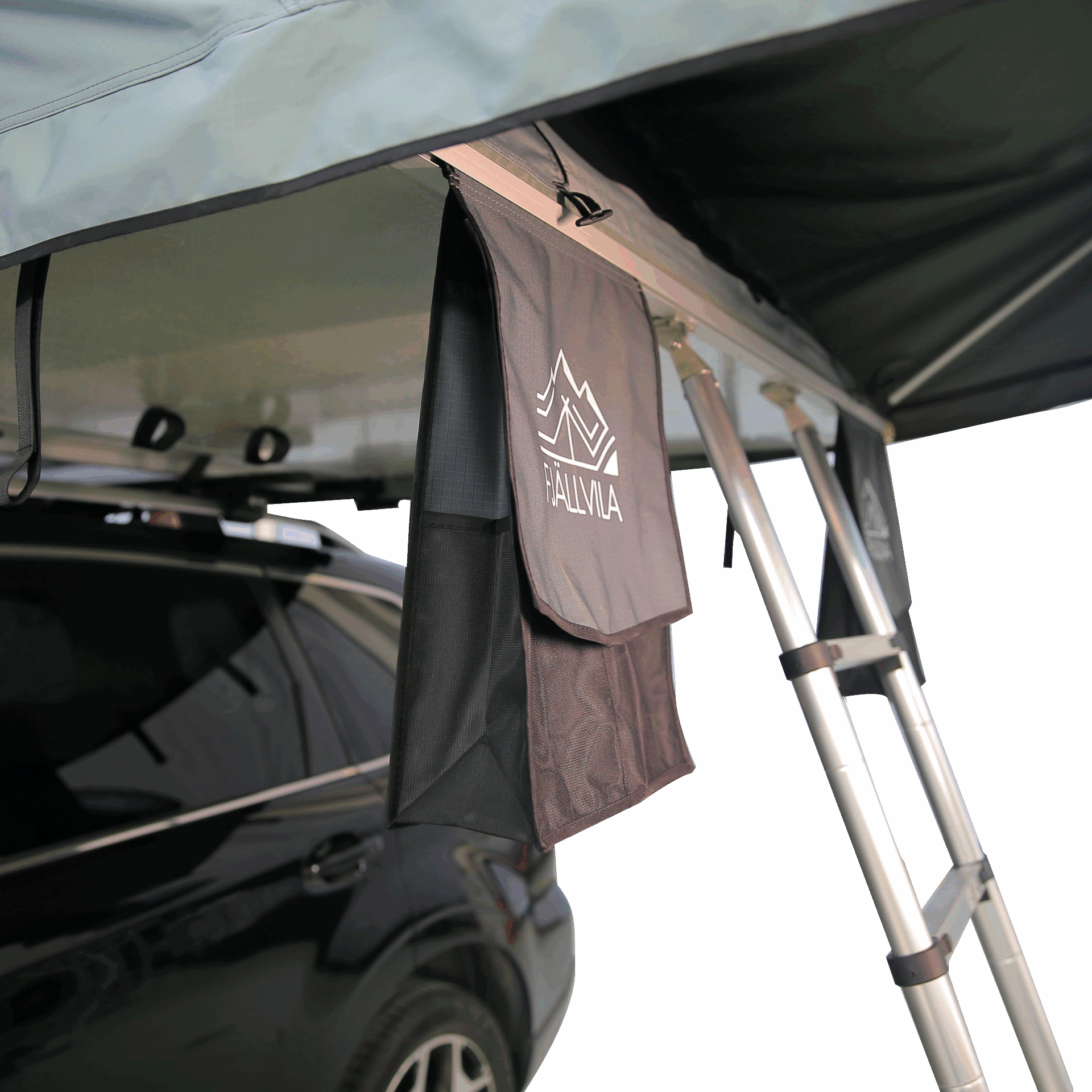 FjällVila UppLöv 190L Softcover Roof Tent Little-grey