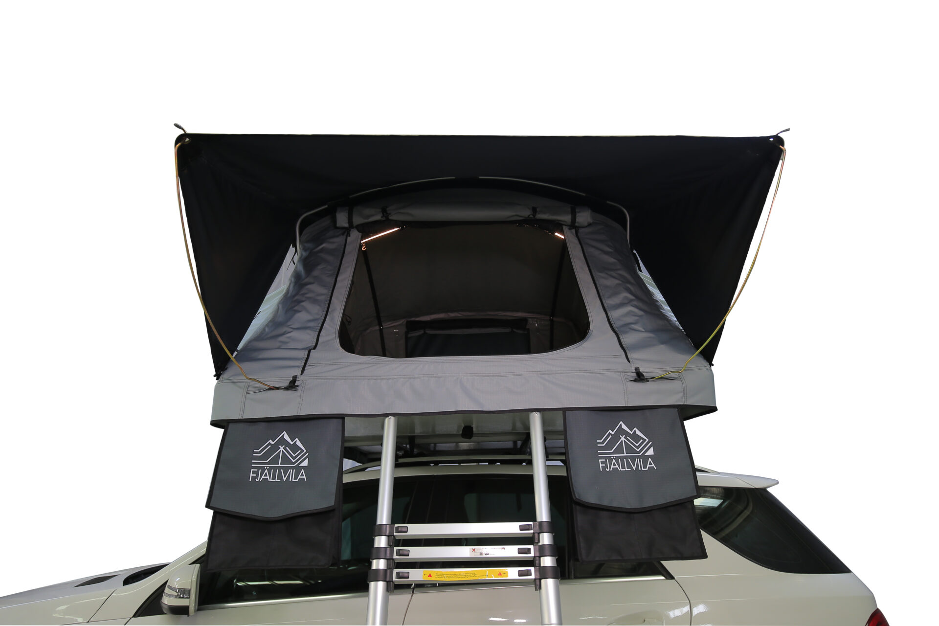 FjällVila UppLöv 140S Softcover Roof Tent Little-grey