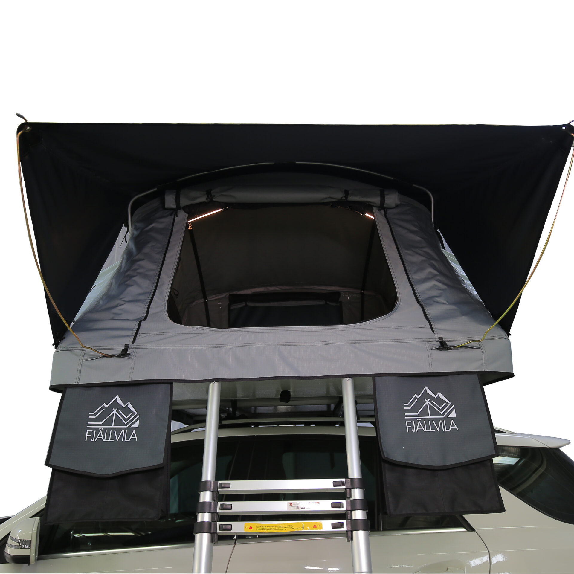 FjällVila UppLöv 140S Softcover Roof Tent Little-grey