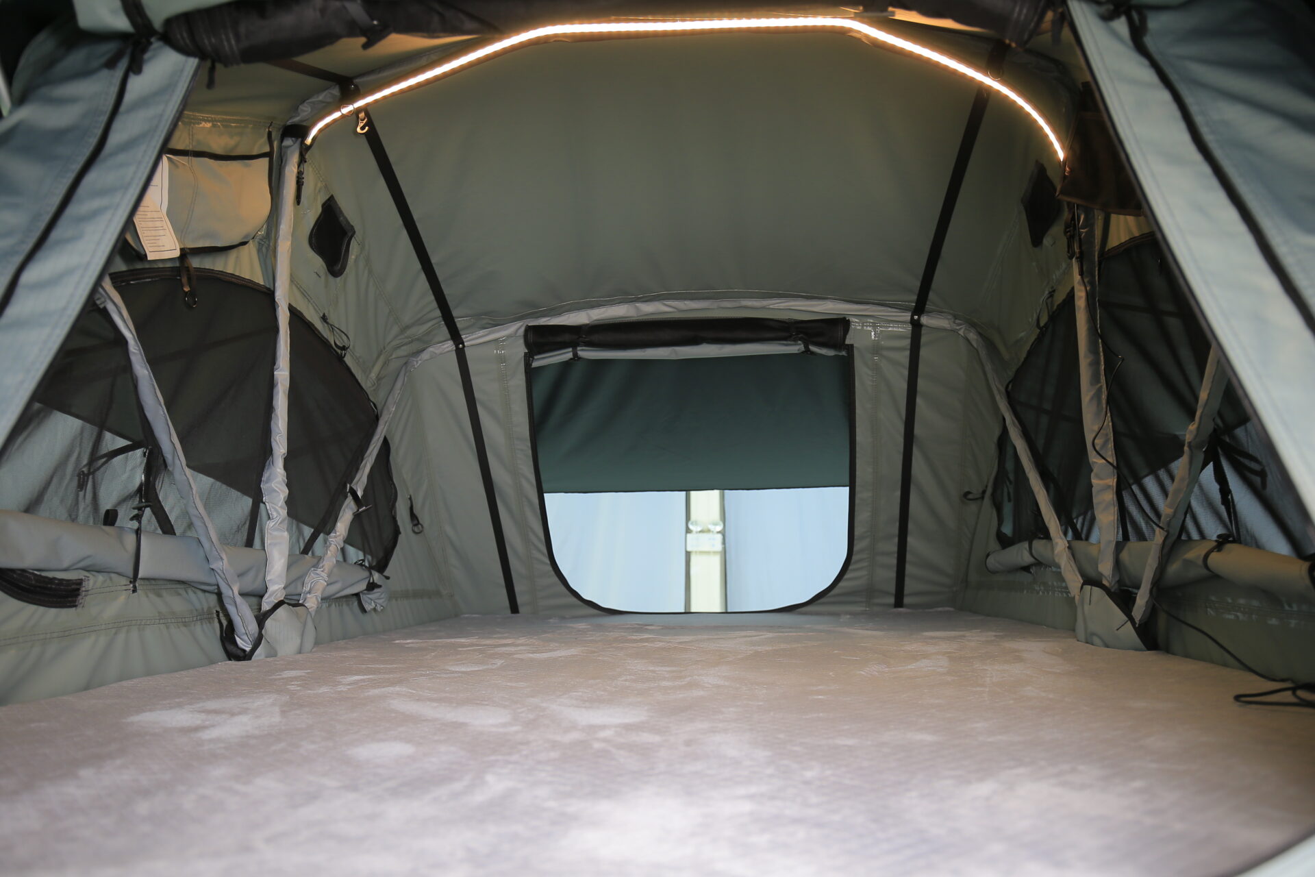 FjällVila UppLöv 140S Softcover Roof Tent Little-grey