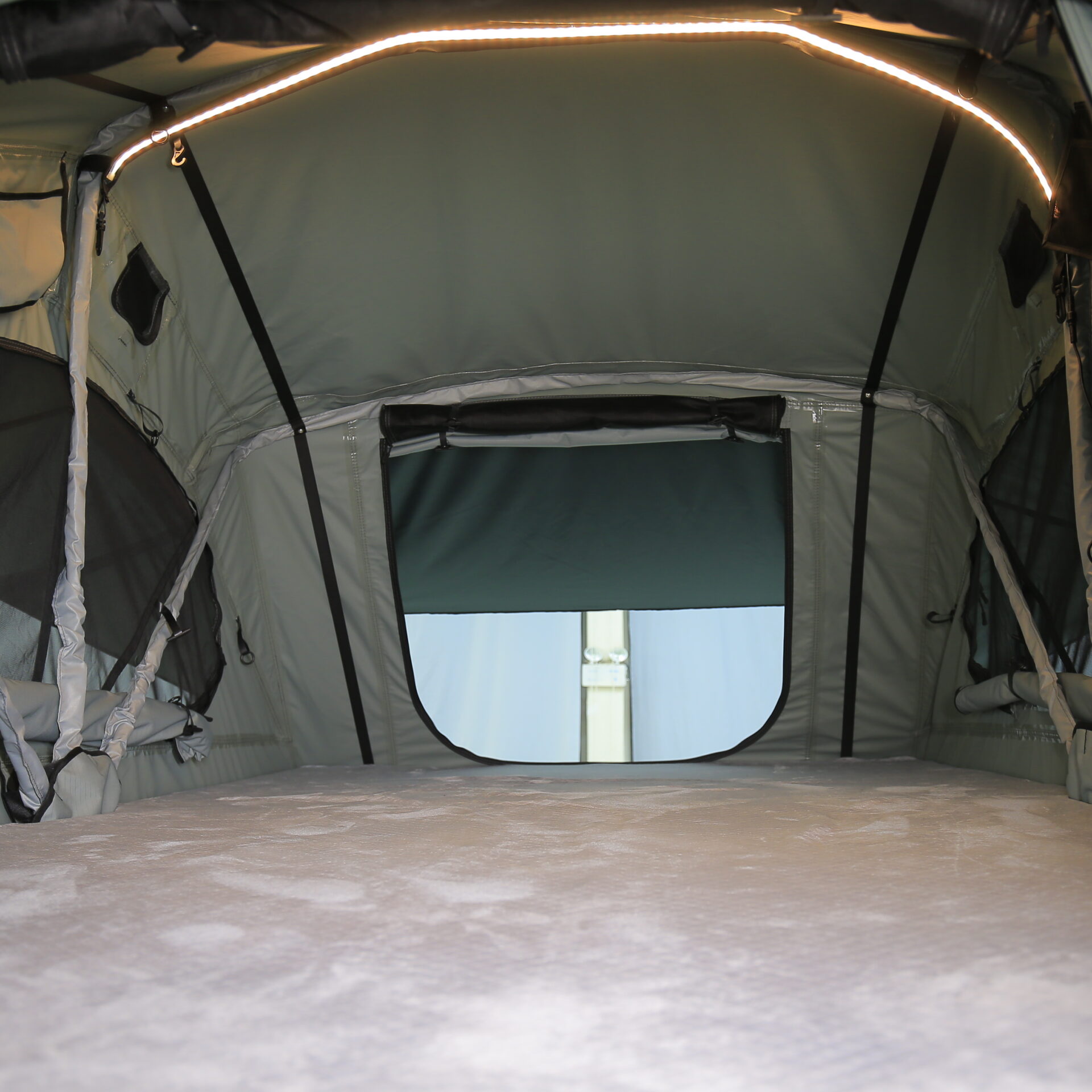 FjällVila UppLöv 140S Softcover Roof Tent Little-grey