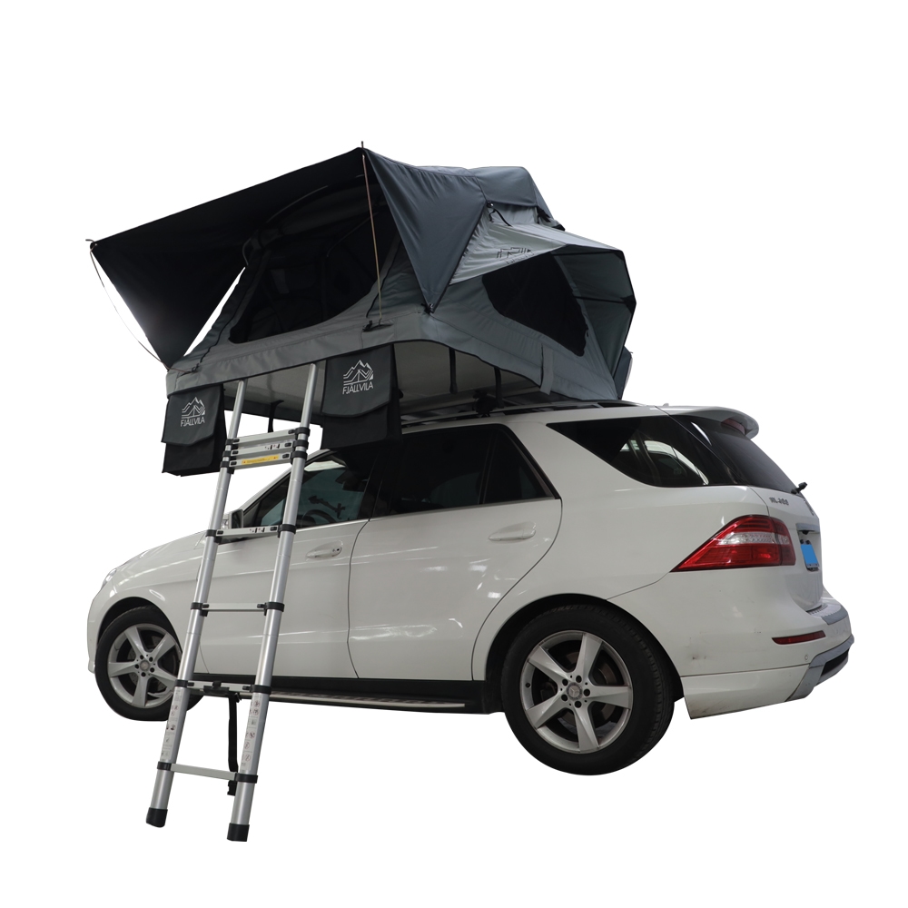 FjällVila UppLöv 140S Softcover Roof Tent Little-grey