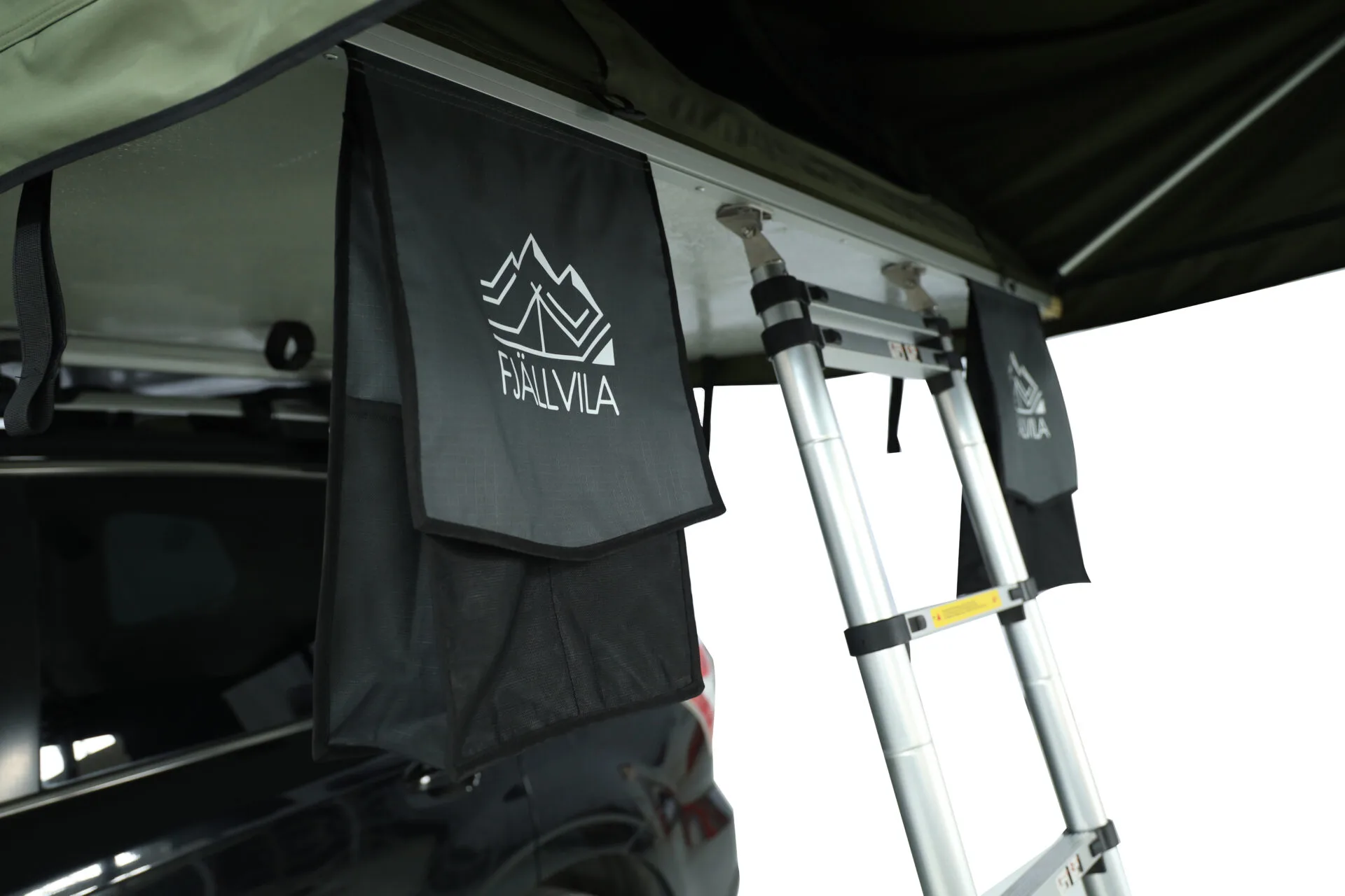 FjällVila UppLöv 140L soft-top roof tent Khaki-Green