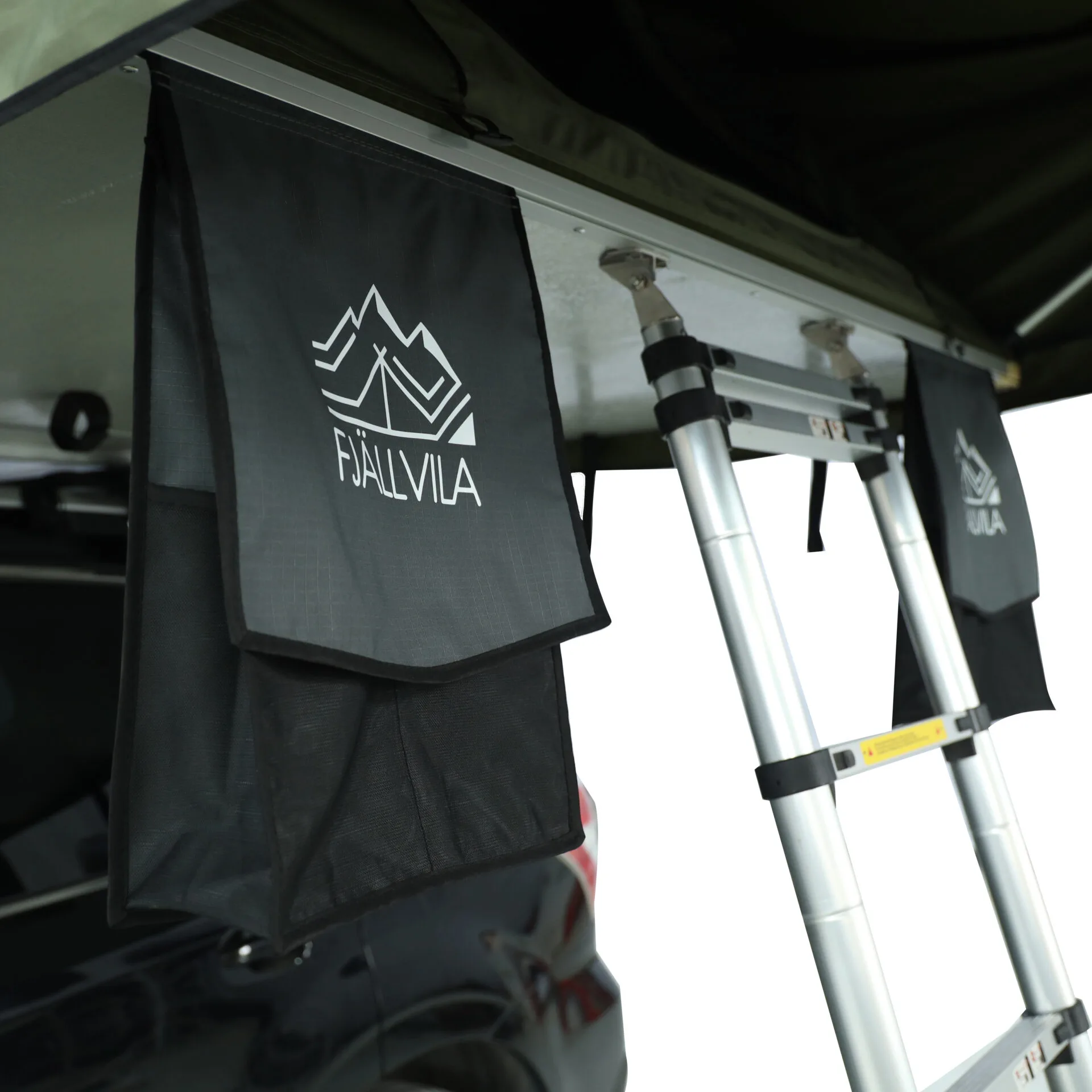 FjällVila UppLöv 140L soft-top roof tent Khaki-Green