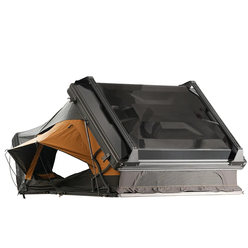 Fjällvila UppVärme hybrid rooftop tent - Middle Buff